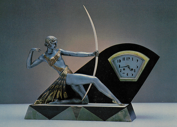 Art Deco Clock Photograph